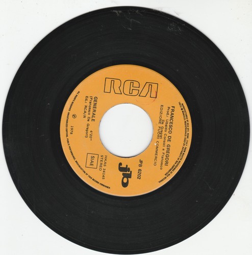 Francesco gregori raro 45 - gregori,